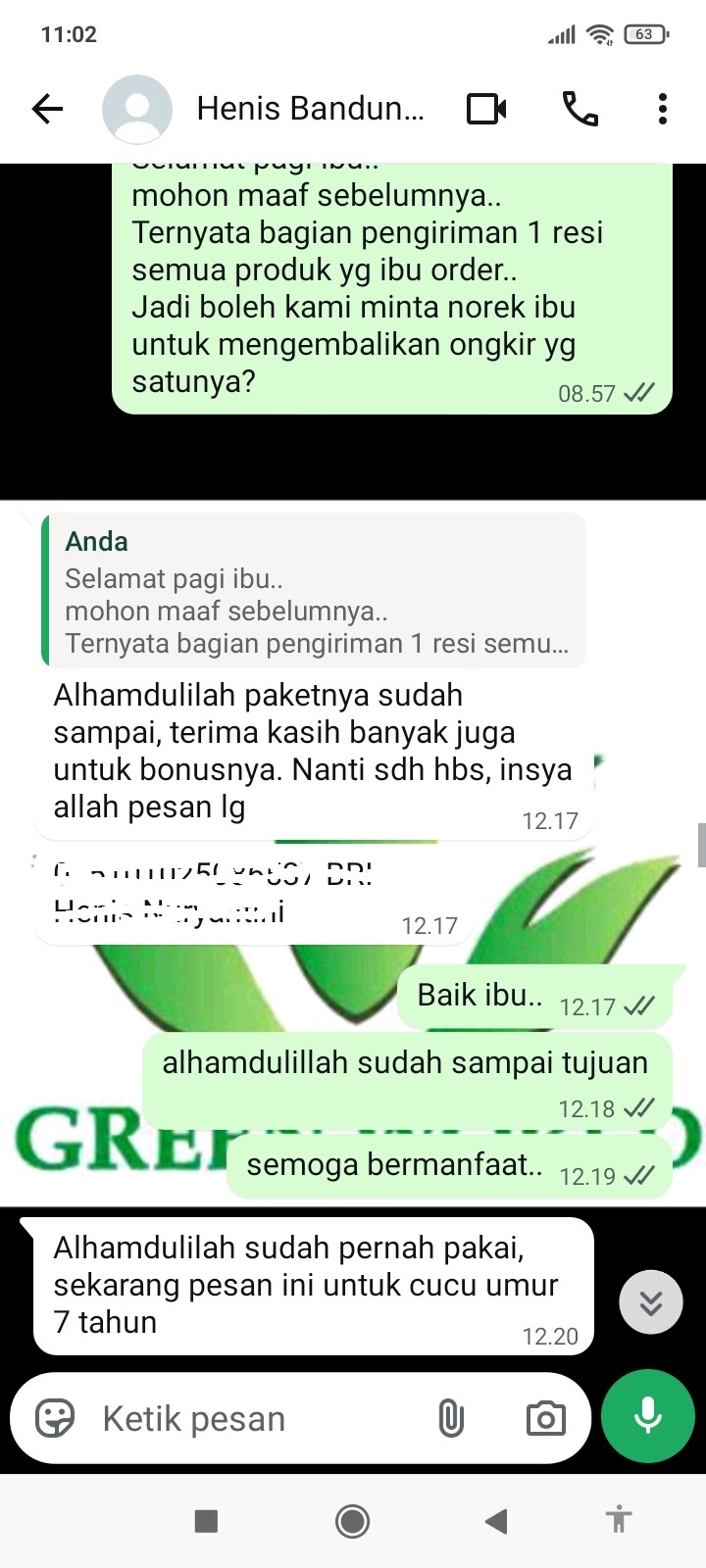 Testimoni Pelanggan